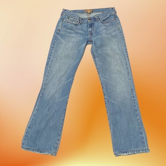 ABERCROMBIE & Fitch Boot Cut Blue Denim Jeans - Picture 11 of 12